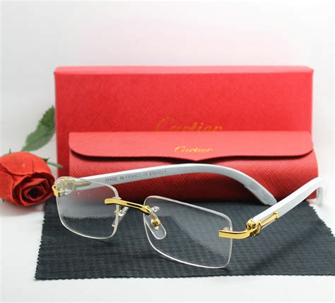 replica stainless steel cartier glasses|cartier glasses look alike.